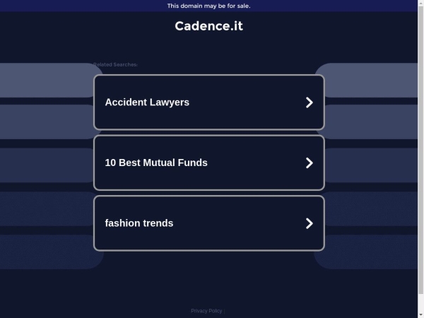 cadence.it